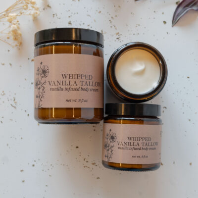 Whipped Vanilla Tallow Body Cream