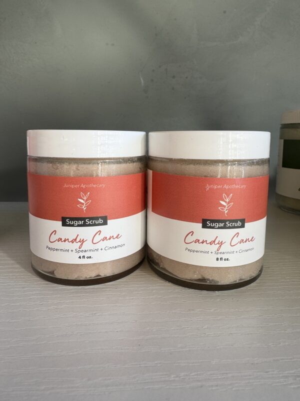 Candy Cane Sugar Scrub 4oz