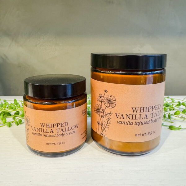 Whipped Vanilla Tallow Body Cream